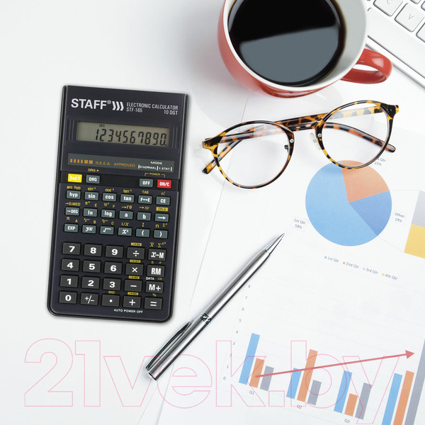 Изображение товара Калькулятор Staff STF-165 / 250122