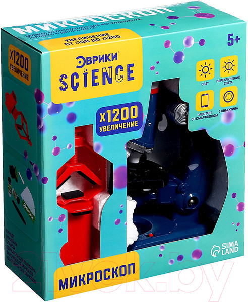Изображение товара Микроскоп оптический Эврики Юный исследователь / 4491909