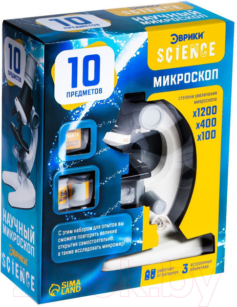 Изображение товара Микроскоп оптический Эврики Юный ботаник / 7081520