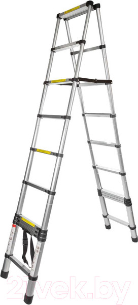 Изображение товара Телескопическая лестница ForceKraft BL-TA290