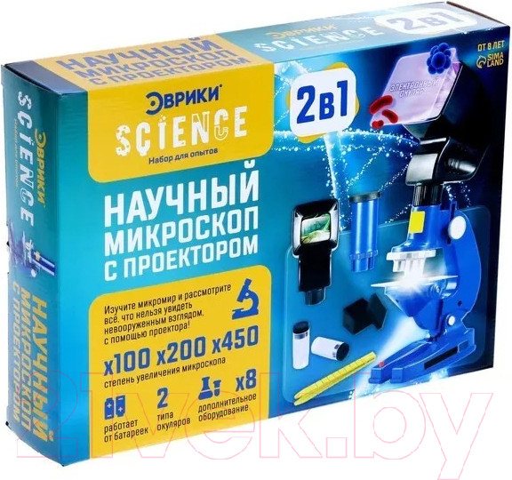 Изображение товара Микроскоп оптический Эврики Ученый / 7023356