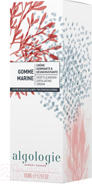 Изображение товара Крем для умывания Algologie Gomme Marine Deep Cleansing Exfoliating Cream Скраб очищающий (50мл)