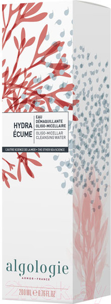Изображение товара Мицеллярная вода Algologie Hydra Ecume Oligo-Micellar Cleansing Water (200мл)