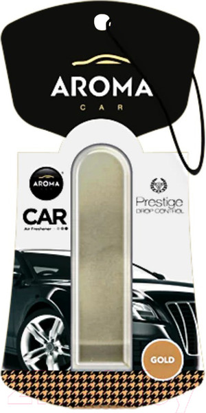 Изображение товара Ароматизатор автомобильный Aroma Car Prestige Drop Control Gold