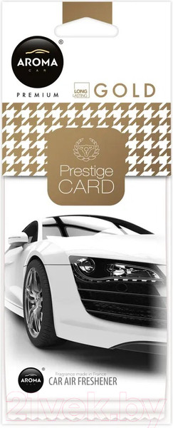 Изображение товара Ароматизатор автомобильный Aroma Car Prestige Card Gold