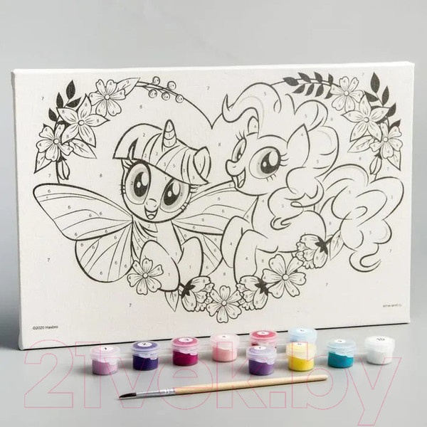 Изображение товара Картина по номерам Hasbro My Little Pony Сердце / 5199072