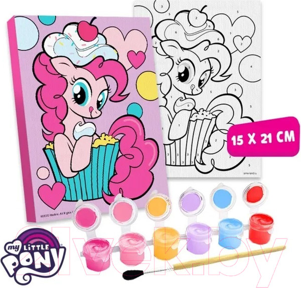 Изображение товара Картина по номерам Hasbro My Little Pony Пинки Пай / 5199069