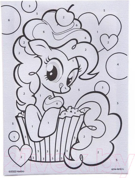Изображение товара Картина по номерам Hasbro My Little Pony Пинки Пай / 5199069