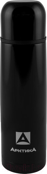 Изображение товара Термос для напитков Арктика 102-500 (черный глянцевый)