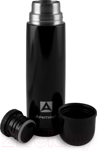 Изображение товара Термос для напитков Арктика 102-500 (черный глянцевый)
