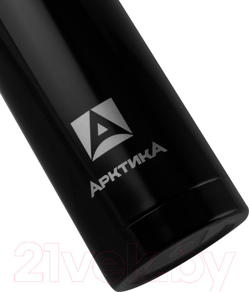 Изображение товара Термос для напитков Арктика 102-500 (черный глянцевый)