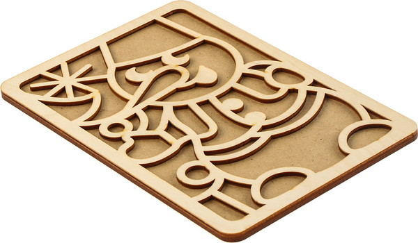 Изображение товара Набор для творчества Лесная мастерская Пластилиновые картинки. Снеговик / 7053544