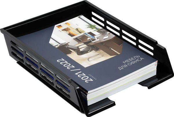 Изображение товара Лоток для бумаг Стамм XXL / ЛТГ-30570 (черный)