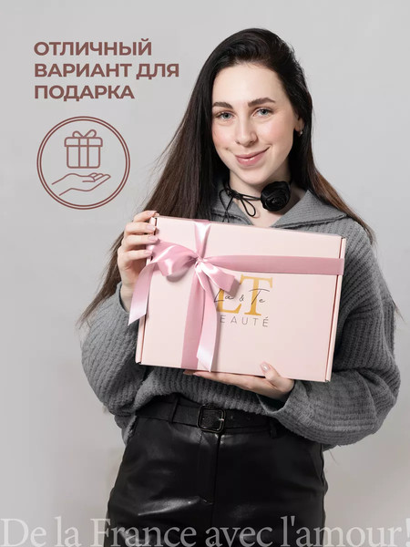 Изображение товара Набор косметики для тела La and Te beaute Гель для душа+Крем-баттер+Скраб для тела+Щетка LT-6R (53095)