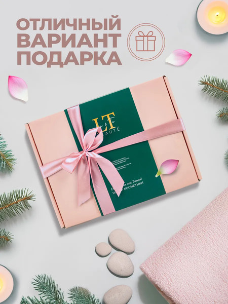 Изображение товара Набор косметики для тела La and Te beaute Гель для душа+Крем-баттер+Скраб для тела+Щетка LT-6R (53095)