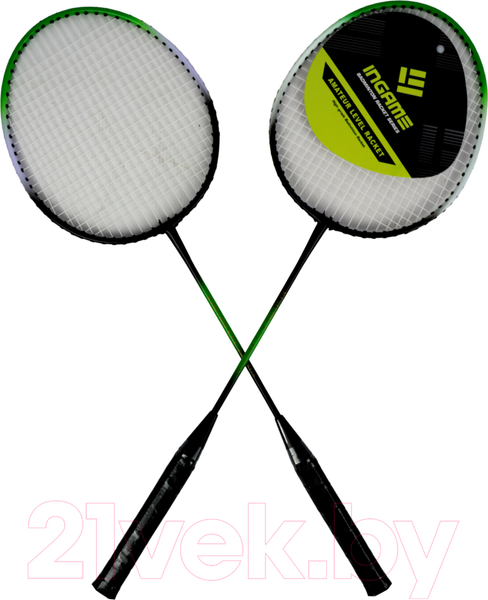 Изображение товара Набор для бадминтона Ingame Store (зеленый-черный)
