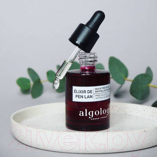 Изображение товара Масло для лица Algologie Elixir De Pen Lan Precious Oil Интенсивное восстанавливающее (30мл)
