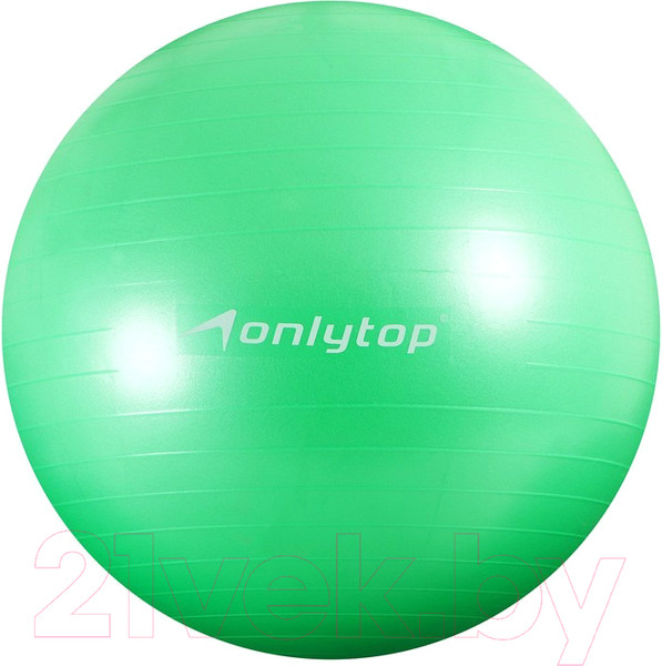 Изображение товара Фитбол гладкий Onlytop 3544008 (зеленый)