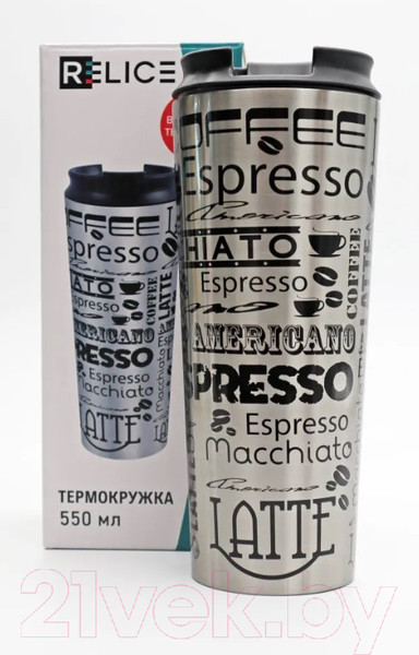 Изображение товара Термокружка Relice RL-8404 (черный)