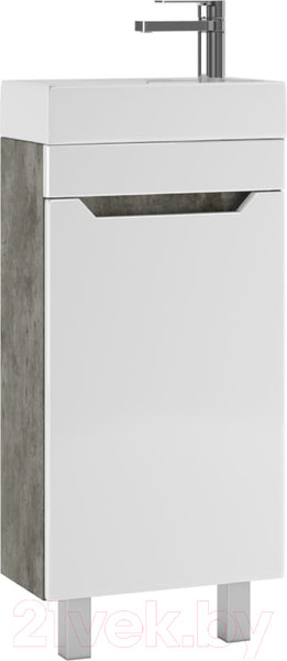 Изображение товара Тумба под умывальник Айсберг Енисей 40 Мечта без ящика / DM2330T (бетон)