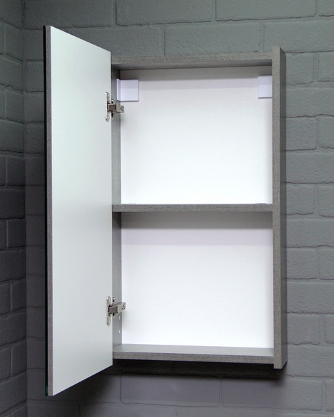 Изображение товара Шкаф с зеркалом для ванной Айсберг Мечта 40 (бетон)