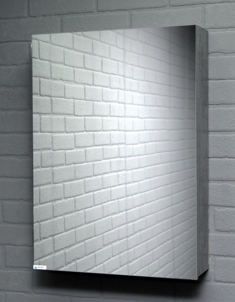 Изображение товара Шкаф с зеркалом для ванной Айсберг Мечта 50 (бетон)