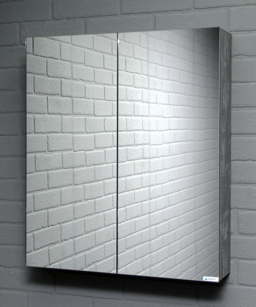 Изображение товара Шкаф с зеркалом для ванной Айсберг Мечта 60 (бетон)