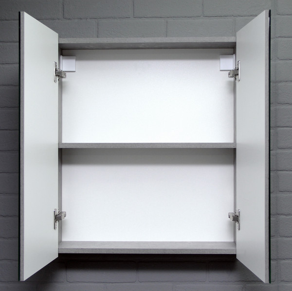 Изображение товара Шкаф с зеркалом для ванной Айсберг Мечта 60 (бетон)