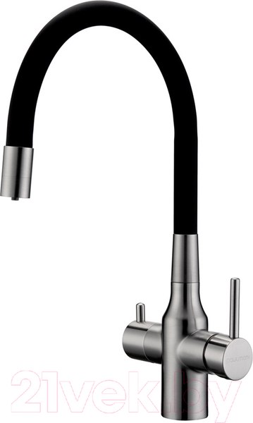 Изображение товара Смеситель Paulmark Salix Sa213419-NI (никель)