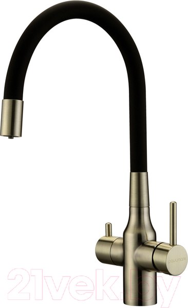 Изображение товара Смеситель Paulmark Salix Sa213419-BR (бронза)