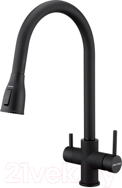 Изображение товара Смеситель Paulmark Lange La214212-401 (антрацит)