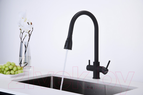 Изображение товара Смеситель Paulmark Lange La214212-401 (антрацит)