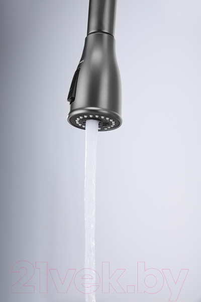 Изображение товара Смеситель Paulmark Lange La214212-GM (вороненая сталь)