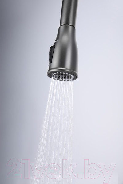 Изображение товара Смеситель Paulmark Lange La214212-GM (вороненая сталь)