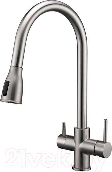 Изображение товара Смеситель Paulmark Lange La214212-NI (никель)