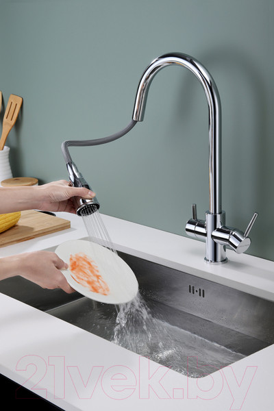 Изображение товара Смеситель Paulmark Lange La214212-CR (хром)