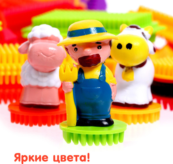 Изображение товара Конструктор Sima-Land Веселая ферма 6987813