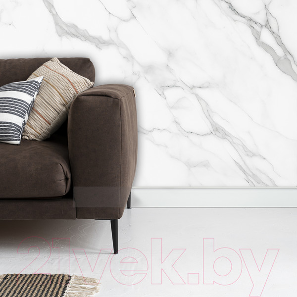 Изображение товара Плинтус Smartprofile МДФ Нide 100A (2.4м, белый)