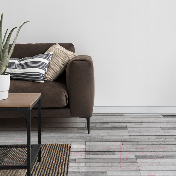 Изображение товара Плинтус Smartprofile МДФ Hide 80М Дуб винтаж светло-серый (2.4м)