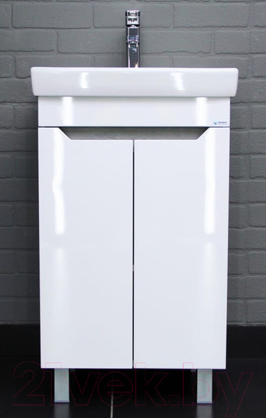 Изображение товара Тумба под умывальник Айсберг Енисей 50 Мечта без ящика (бетон)