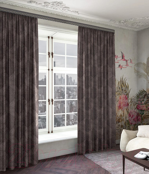 Изображение товара Штора LEGRAND Халиф N 200x260 / 58110957 (серый)