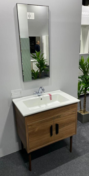 Изображение товара Тумба под умывальник LEVEL Оскар 75 Three без ящика (дуб чарльстон)