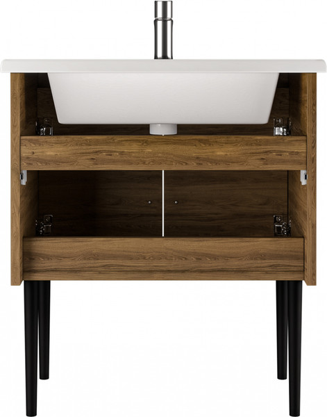 Изображение товара Тумба под умывальник LEVEL Оскар 75 Three без ящика (дуб чарльстон)