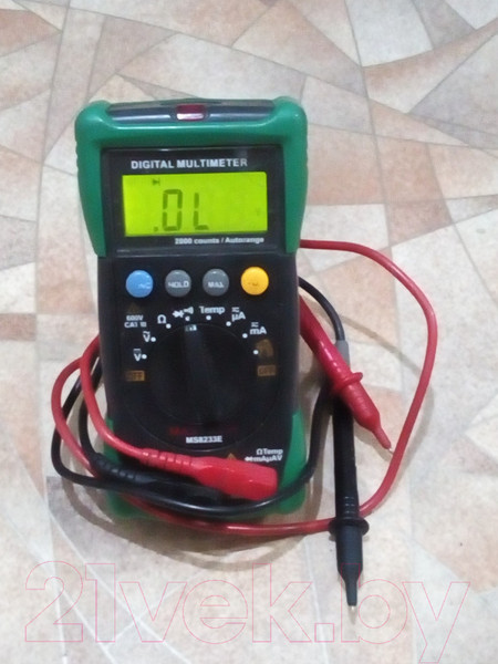 Изображение товара Мультиметр цифровой Mastech MS8233E