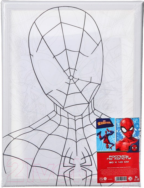 Изображение товара Картина по номерам Marvel Человек-Паук / 9302154