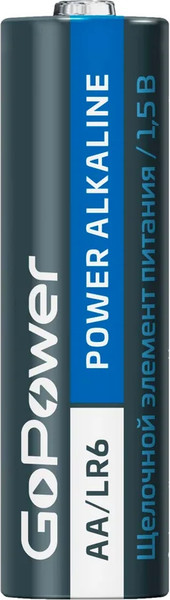 Изображение товара Комплект батареек GoPower Super Power Alkaline AA/LR6 / 00-00019863 (10шт)