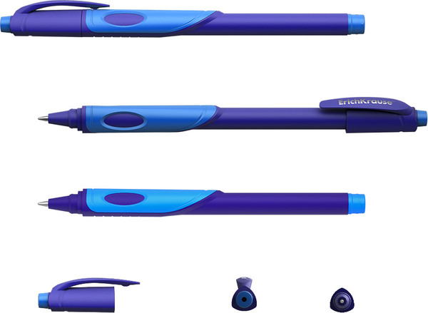 Изображение товара Ручка шариковая Erich Krause ErgoLine Kids. Ultra Glide Technology / 58523 (синий)