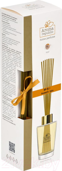 Изображение товара Аромадиффузор Aroma Republic №61 Amber Sea (90мл)