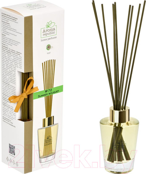 Изображение товара Аромадиффузор Aroma Republic №72 Summer Bouquet (90мл)