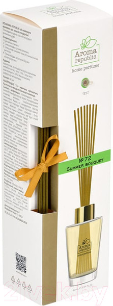Изображение товара Аромадиффузор Aroma Republic №72 Summer Bouquet (90мл)